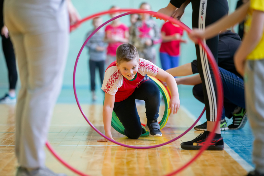 school, play, child